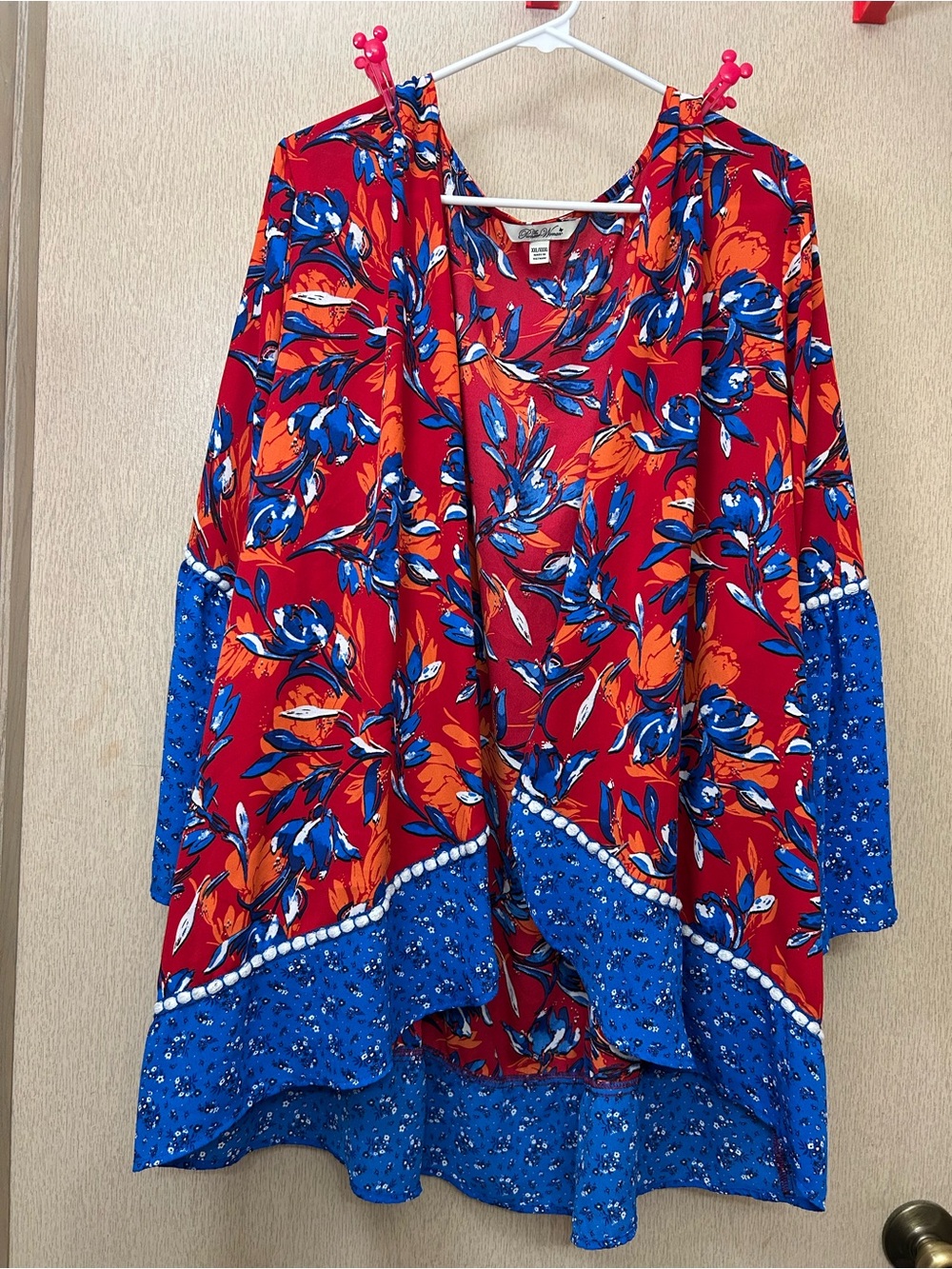 The Pioneer Woman Floral Beach Coverup Kimono - Size XXL/XXXL
